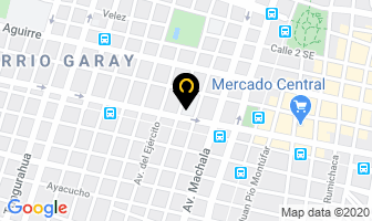 Mapa de Oro Verde Hotels en Guayaquil
