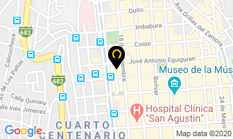 Mapa de Oro Vidrio en Nueva Loja