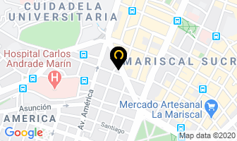 Mapa de Ortho Laboratorio en Quito