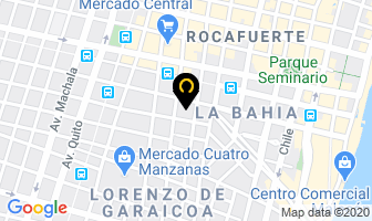 Mapa de Ortodent en Guayaquil