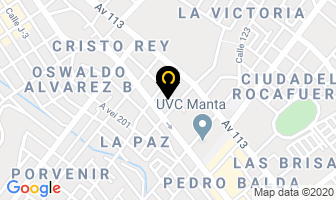Mapa de Ortodental en Manta