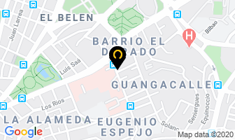 Mapa de Ortopedia Presidente en Quito