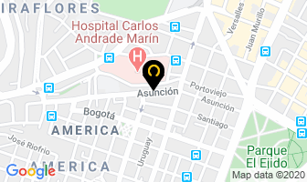 Mapa de Ortopractic Cia. Ltda. en Quito