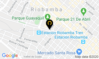 Mapa de Ortopractic Cia. Ltda. en Riobamba