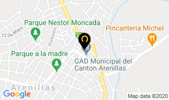 Mapa de Ortsot Sistemas La Casa Del Computador en Arenillas