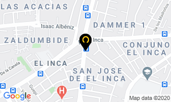 Mapa de Oxi Servicios en Quito