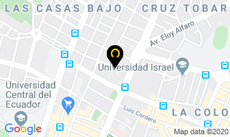 Mapa de Ozonolux en Quito