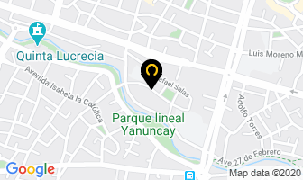 Mapa de P Y J Seguridad Electrónica en Cuenca