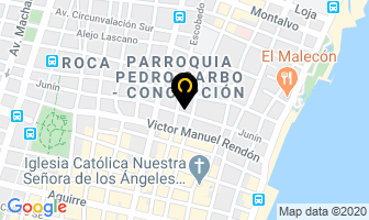 Mapa de Pacifico Hosteling Int. en Guayaquil