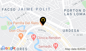 Mapa de Palacio De Oro en Guayaquil