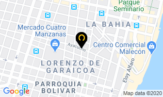 Mapa de Palma Calderon Fausto en Guayaquil