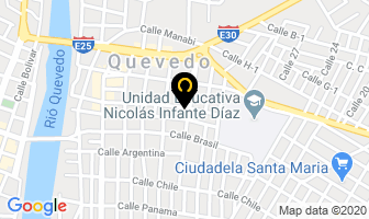 Mapa de Panaderia “Ambato” en Quevedo