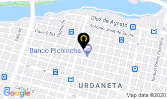 Mapa de Panaderia Bom Pan en Guayaquil
