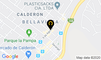 Mapa de Panaderia Y Pasteleria Sabor Especial en Quito