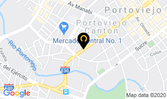 Mapa de Papeleria Mera en Portoviejo