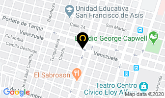 Mapa de Parabrisas Y Vidrios Iris en Guayaquil