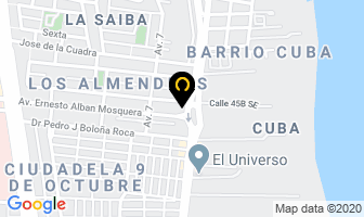 Mapa de Parque Infantil Almendritos en Guayaquil