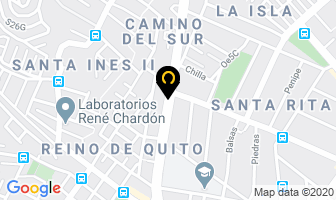 Mapa de Parquet Superior La Elegancia en Quito