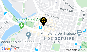 Mapa de Parrillada Bar Restaurant Covimar en Guayaquil