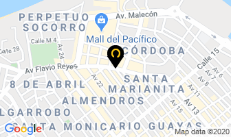 Mapa de Parrilladas “ El Colorado ” en Manta