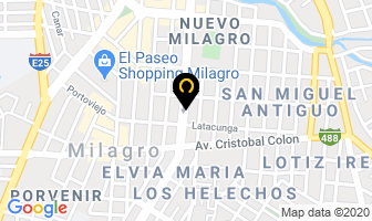 Mapa de Parroquia San Antonio en Milagro