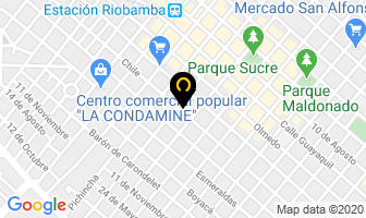 Mapa de Parroquia Santa Rosa en Riobamba