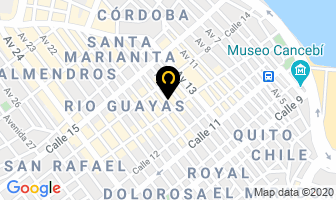 Mapa de Pasteleria Buen Sabor en Manta