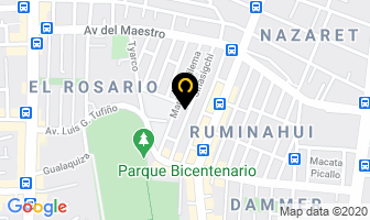 Mapa de Pasteles en Quito