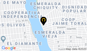 Mapa de Paul Ricaurte en Guayaquil