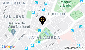 Mapa de PazmiÑo Ballesteros Marcelo Dr. en Quito
