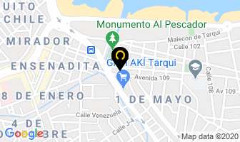 Mapa de Peluqueria Aldimar en Manta