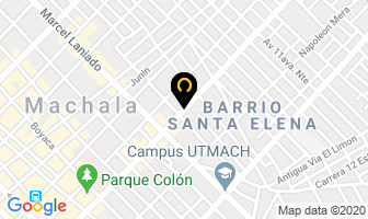 Mapa de Peluqueria Brunchid en Machala