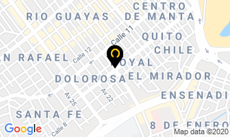 Mapa de Peluquería J Paris en Manta