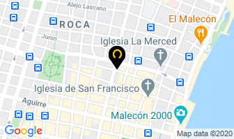 Mapa de Peluqueria Moderna en Guayaquil