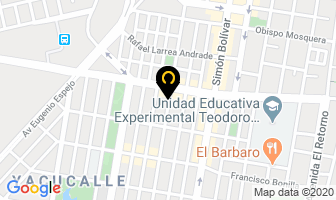 Mapa de Peluqueria Nuban´s en Ibarra