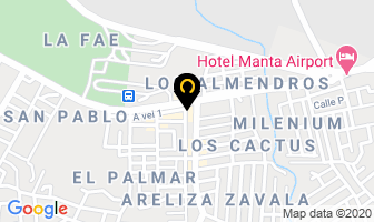 Mapa de Peluquerias Entre Tijeras en Manta