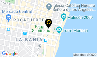 Mapa de Perfumeria Crystal en Guayaquil