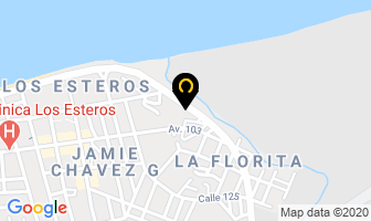 Mapa de Pesca Exito Cia Ltda en Manta