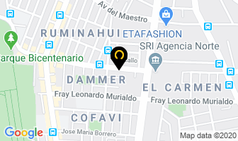 Mapa de Pet Shop Davi en Quito