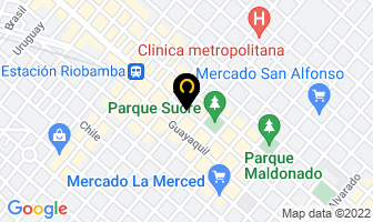 Mapa de Phd. Carlos Lema Cirujano Plástico en Riobamba