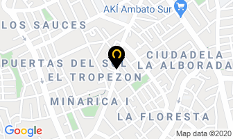 Mapa de Piedras Y Marmol en Ambato