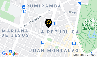 Mapa de Pies En Libertad en Quito
