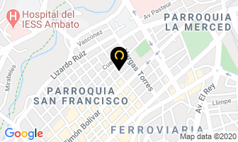 Mapa de Pimienta Grill Restaurant en Ambato