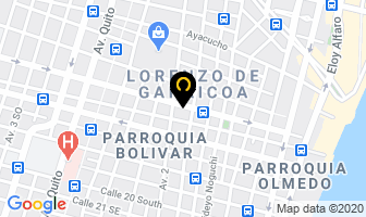 Mapa de Pinturas Automotrices Marin en Guayaquil