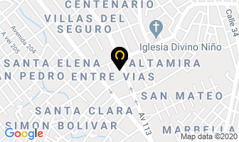 Mapa de Pinturas El Maestro Cia. Ltda. en Manta