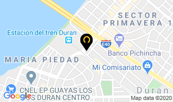 Mapa de Pinturas Pacheco “Ferreplus Sa” en Durán