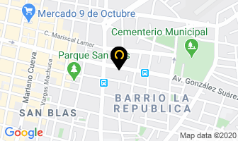 Mapa de Pitbullsportgym Gimnasio en Cuenca
