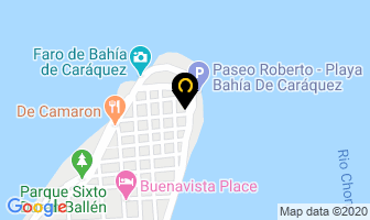 Mapa de Pizza Claudia en Bahía de Caráquez
