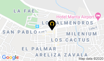 Mapa de Pizza Super Express en Manta