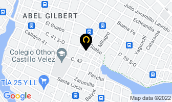 Mapa de Pizzamania en Guayaquil